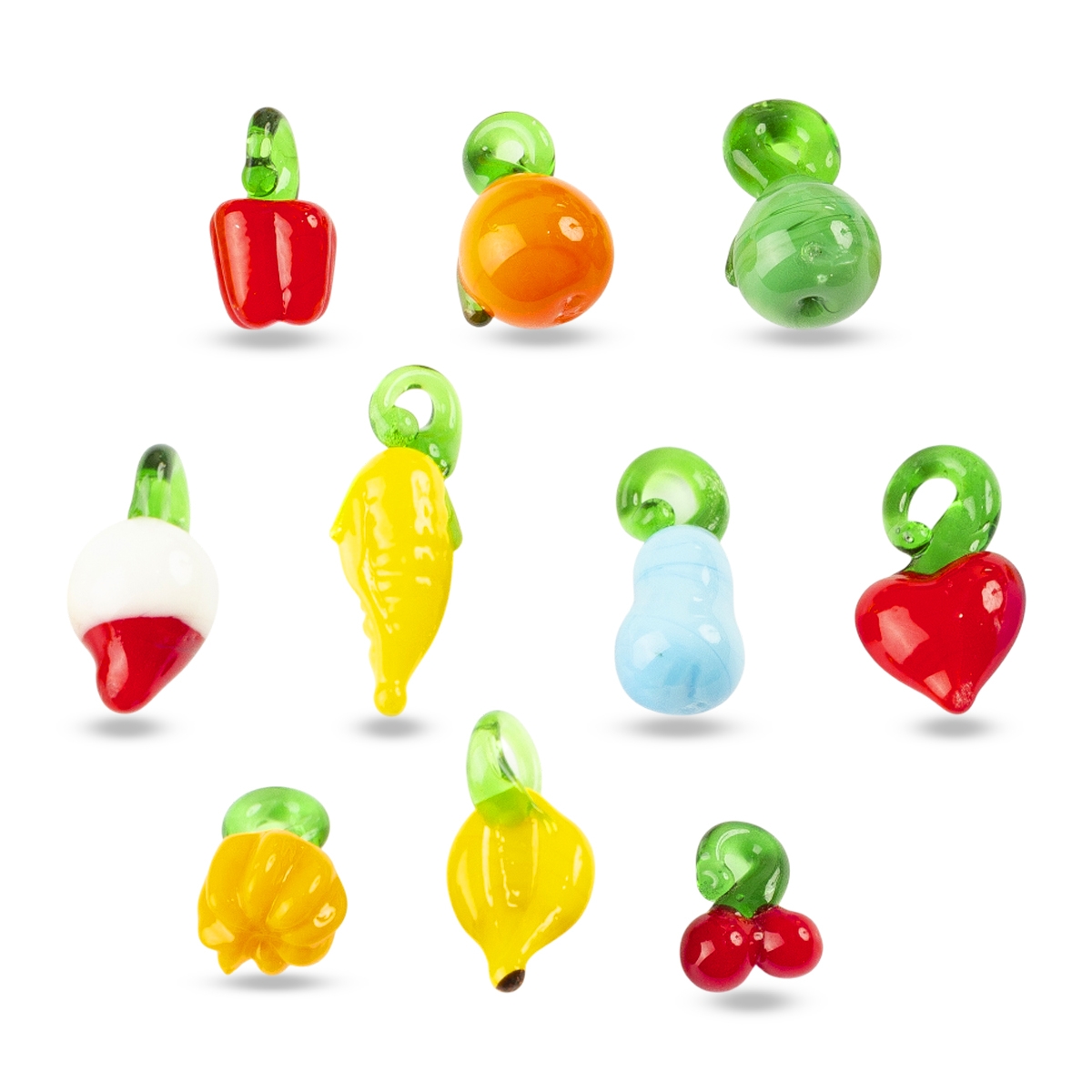 Бусины Лэмпворк Обычные