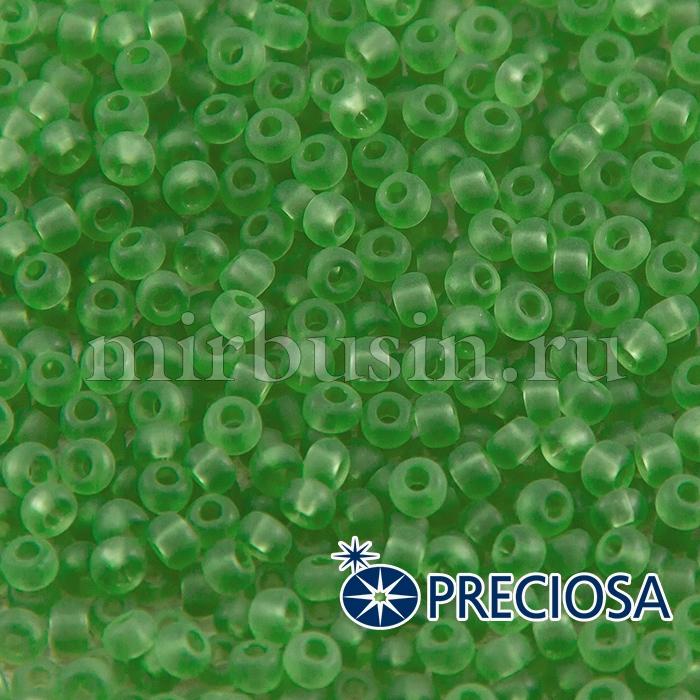Бисер Preciosa 10/0 цв. 17110, Фасовка 5г, Прозрачный с серебряной ...