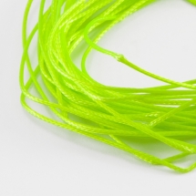 Шнур Корея Вощеный Полиэстер, подходит для плетения браслетов, Цвет: Салатовый, Размер: 0.5мм, (УТ000004808)