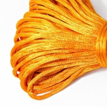 Шнур Полиэстер, Цвет: Темно-оранжевый, Размер: 2мм, около 20м/связка, (УТ100005614)