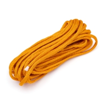 Шнур Паракорд Полиэстер и Спандекс 7-ми жильный, Цвет: Оранжевый, Размер: 4-5мм, (УТ100009927)
