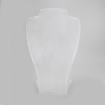 Бюст из Оргстекла, Цвет: Белый, Размер: 24x14x8см, (УТ100011545)