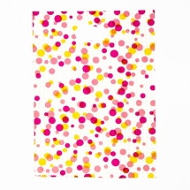 Полиэтиленовый Пакет с Рисунком в Горошек, Цвет: Разноцветный, Размер: 34х25см, (УТ100011814)