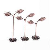 Подставки для Сережек Железные, Коричневый, 135~97х85х35мм, 3шт/набор, (УТ100011794)