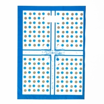 Полиэтиленовый Пакет с Рисунком, Цвет: Синий, Размер: 34х25см, (УТ100011947)
