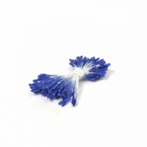 Тычинки для Цветов Декоративные, Синий, Размер: 5.5см, 80шт в упаковке, (УТ100013211)