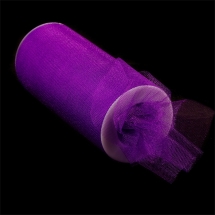 Фатин блестящий, Нейлон, Цвет: 12 Фиолетовый, Ширина150мм, катушка 22,86м (УТ100013378)