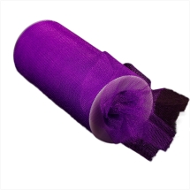 Фатин блестящий, Нейлон, Цвет: 12 Фиолетовый, Ширина150мм, катушка 22,86м (УТ100013378)