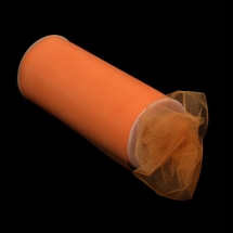 Фатин Нейлон, Цвет: 30 Оранжевый, Ширина 220мм, катушка 22,86м (УТ100013427)