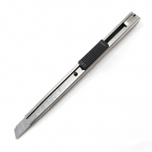 Нож Ювелирный Железный с Пластиковым Бегунком. Цвет: Патина, Размер: 130x12x10мм, (УТ100016177)