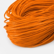 Шнур Вощеный Хлопковый, Цвет: Оранжевый, Размер: Толщина 1.5мм, 60-65м/связка, (УТ000003952)