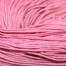 Шнур Вощеный Хлопковый, Цвет: Розовый, Размер: Толщина 1.5мм, 60-65м/связка, (УТ000003951)
