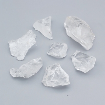 Натуральный Горный Хрусталь, Необработанные Самородки, 19-42x17-30x10-16мм, без Отверстия, около 3-12шт/100г, (УТ100018026)