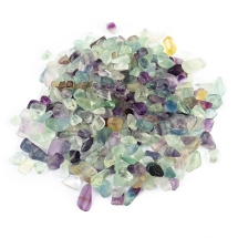 Натуральный Флюорит Крошка, 6-19x4-6x3-5мм, без Отверстия, (УТ100018249)