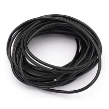 Шнур Натуральная Кожа, Черный, 3мм, (УТ100018544)