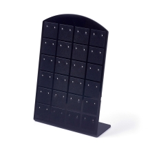 Подставка для Сережек Пластиковая, Черная, 8.7x3.5x13.5см, (УТ100019280)