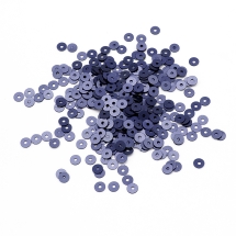 Пайетки, Круглые, Перламутровые, Цвет: Сине-фиолетовый, Размер: 3мм, около 4000шт/10г, (УТ100024340)