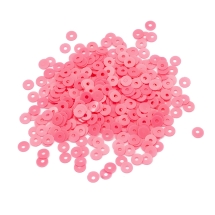 Пайетки, Круглые, Матовые, Цвет: Лососевый, Размер: 4мм, около 1500шт/10г, (УТ100024188)