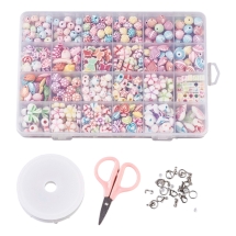 Детский Набор для Создания Браслетов и Украшений, 680шт/набор (УТ100024699)