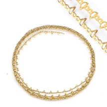 Медная Проволока Безель для Кабошонов, без Покрытия, 1.7-3.6/0.3мм, (УТ100024875)