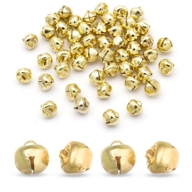 Кулоны Подвески Железные Колокольчики, Золото, 10х10х10мм, Отверстие 3х1мм, (УТ100026145)