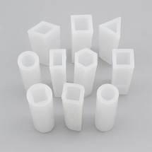 Силиконовая форма, Микс, Цвет: Белый, Размер: 49-50х12-15х11-15мм, 10шт/набор, (УТ100026426)