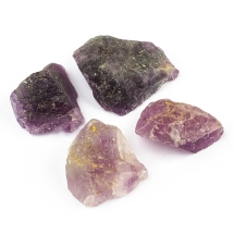 Натуральный Флюорит, Необработанные Самородки, 15-72x15-39x13-32.5мм, без Отверстия, около 3-8шт/100г, (УТ100026489)