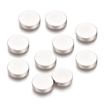 Магниты Круглые Прочные для Холодильника, Офиса и Рукоделия, 10х2.5мм, (УТ100029107)