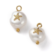 Кулон Натуральный Речной Жемчуг Кеши, Самородок, Фурнитура Латунь и Сплав, Цвет: Золото, Размер: 13-16х8-9х5-8мм, Отв 2мм, (УТ100029742)