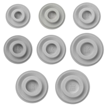 Набор Органайзеров для Дизайна Бижутерии и Браслетов, Флокированный Пластик, 13,14,15,16,17,18,19,20см, 8шт/упак, (УТ100031638)