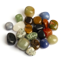 Натуральные Смешанные Камни Самородки, Самоцветы для Ваз и Декора, 9-45x8-35x4-30мм, без Отверстия, около 10-14шт/200г, (УТ100032115)