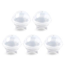 Силиконовая Форма Молд Сфера для Эпоксидной Смолы, 48х43мм, под Шарик 40мм, (УТ100032140)