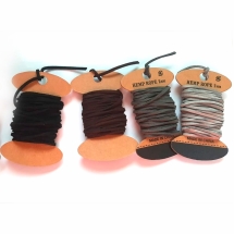 Набор Шнуры Замшевые, Микс, 2.7х1.4мм, на катушках 4 цвета/5м/катушка, (УТ100032461)